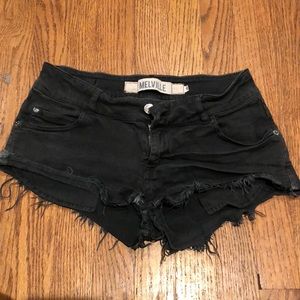 brandy melville jean shorts
